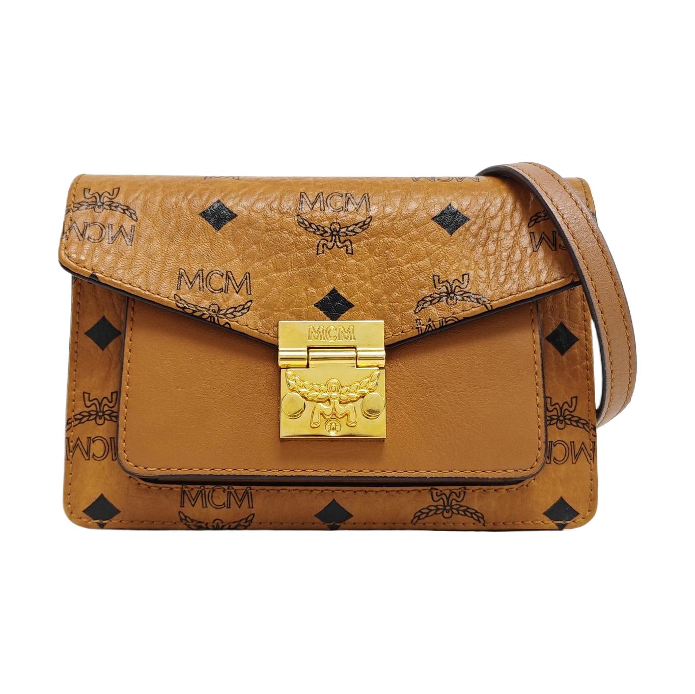 [Pre-Owned] Patricia Visetos Monogram Synthetic Leather Waist Bag Mini - Very Good #16LFOD1 ONE SIZE
