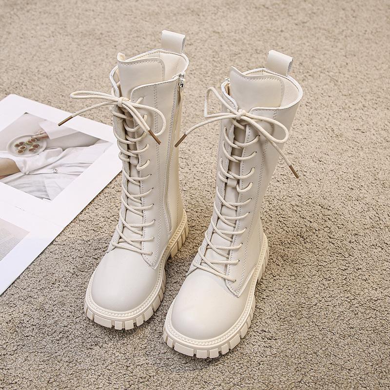 Girls Boots Autumn and Winter 2026 New Children's Martin Boots Girls High Boots Princess Boots