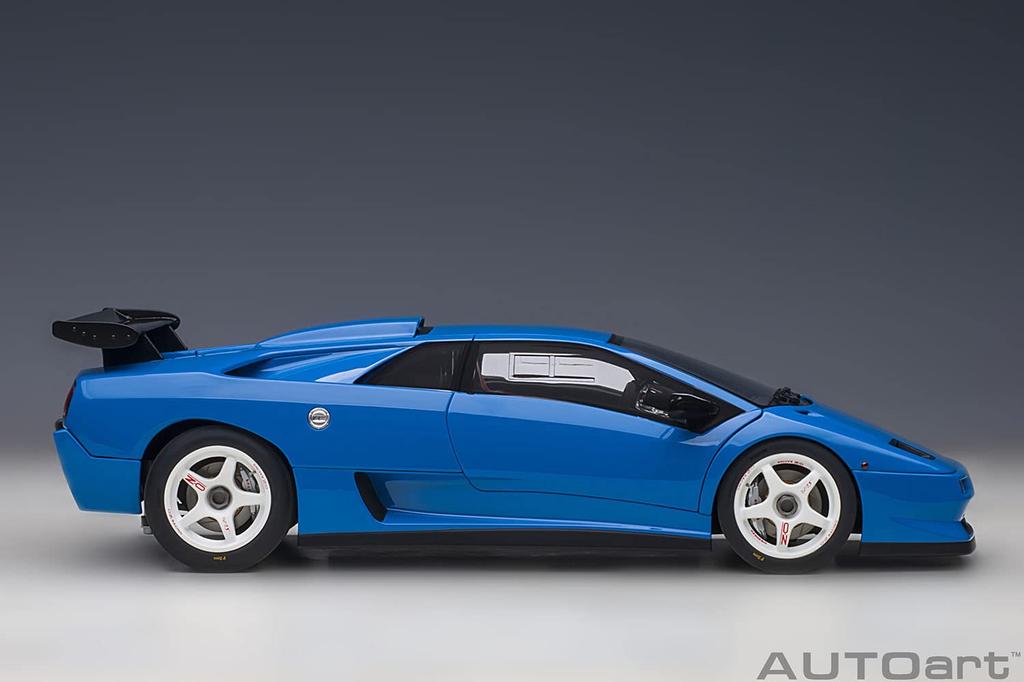 AUTOart 1/18 Scale Lamborghini Diablo SV-R BLU LE MANS (Blue) Finished Model 79148