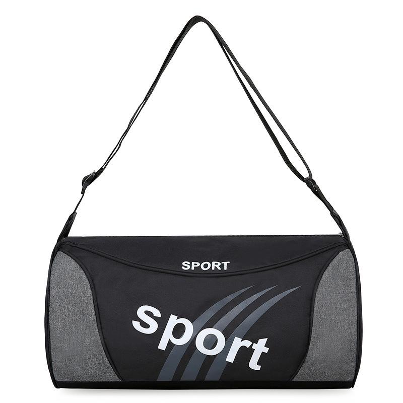 Men's Customizable Sports Fitness Bag - Travel, Outdoor, Portable, and Crossbody Backpack