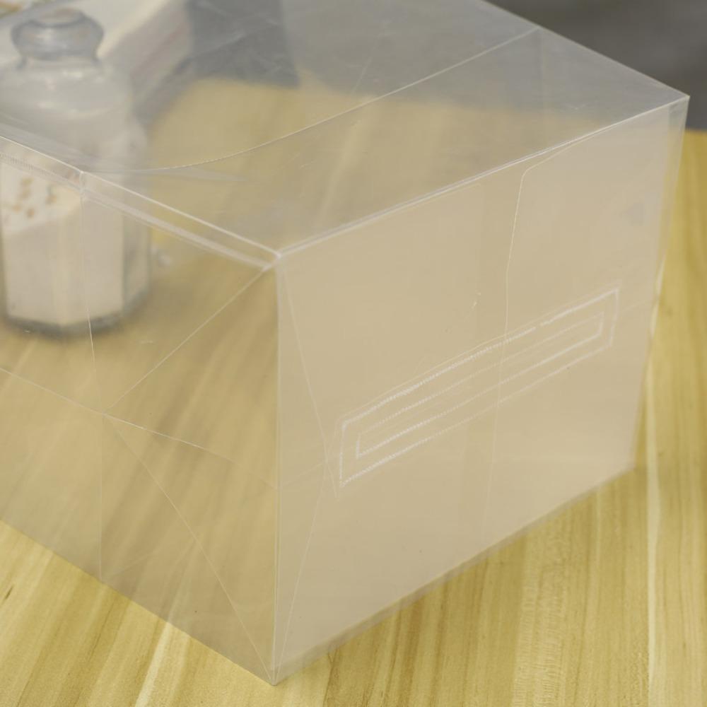 with Handle Bouquet Carrier Bag Plastic Wedding Party Decor Flower Gift Packing Box