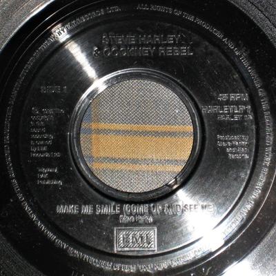 7inch Record STEVE HARLEY  COCKNEY REBEL  Make Me Smile Come Up And See Me HARLEYLH1 EMI UK Rock Used