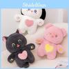 Colourful Cat Plush Toy Stuffed Animal Doll Cartoon Decoration Cute Kids Gift