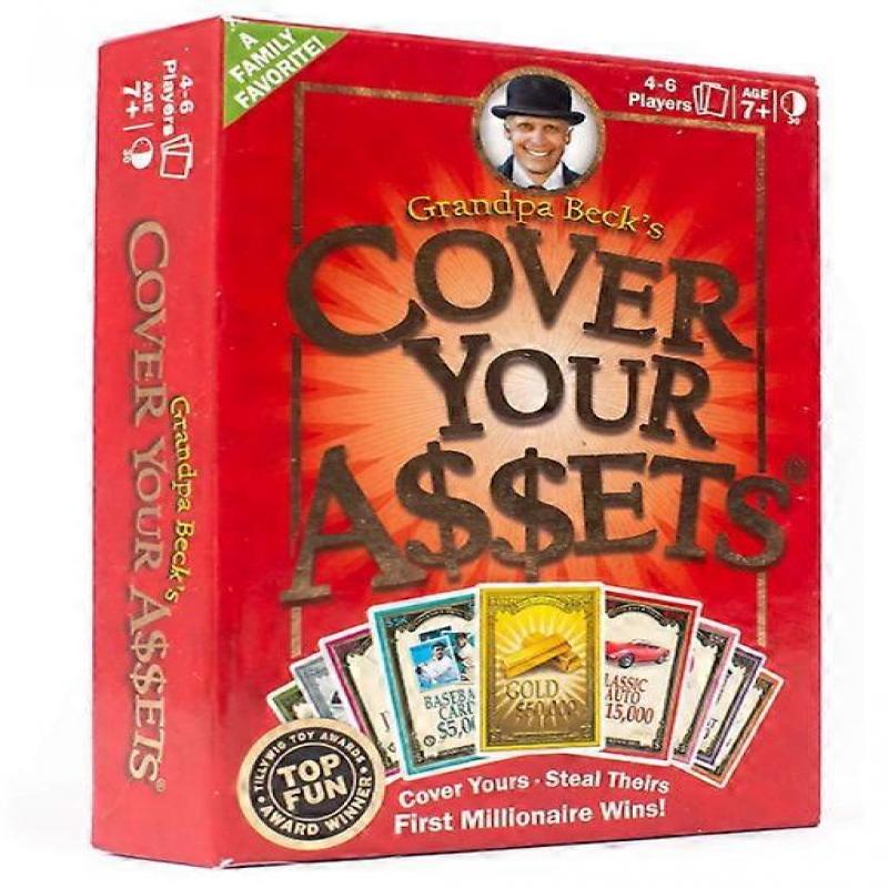 2025 Neuestes Grandpa Becks Cover Your Assets – Unterhaltsames Familienfreundliches Set-Sammelkartenspiel