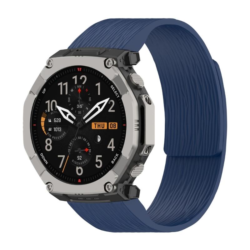 Weiches Silikon-Sportarmband Geeignet für 26MM Smartwatch Magnetverschluss Design Leicht für Watch Ultra2