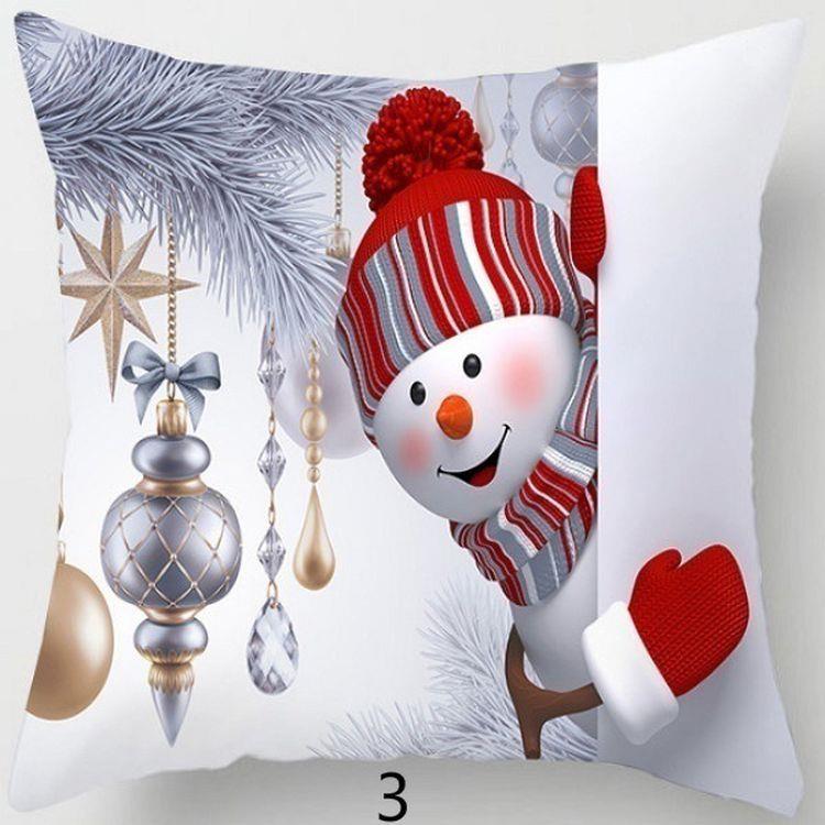 snowman pillow cases