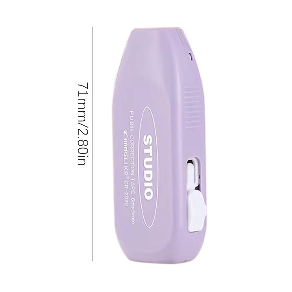 Replaceable Core Modification Tape Imitation Grip Pen Smear Corrector Portable Correction Tape