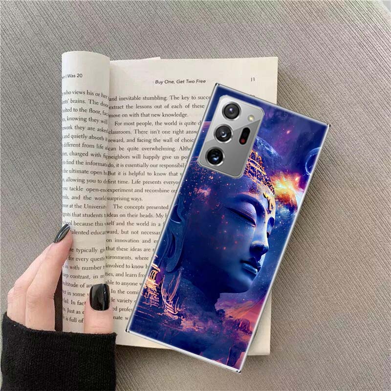 Buddhaya Dhama Phone Case For Samsung Galaxy S25 Edge S24 S23 FE S22 S26 Ultra S21 S20 S10 Plus Capa Soft