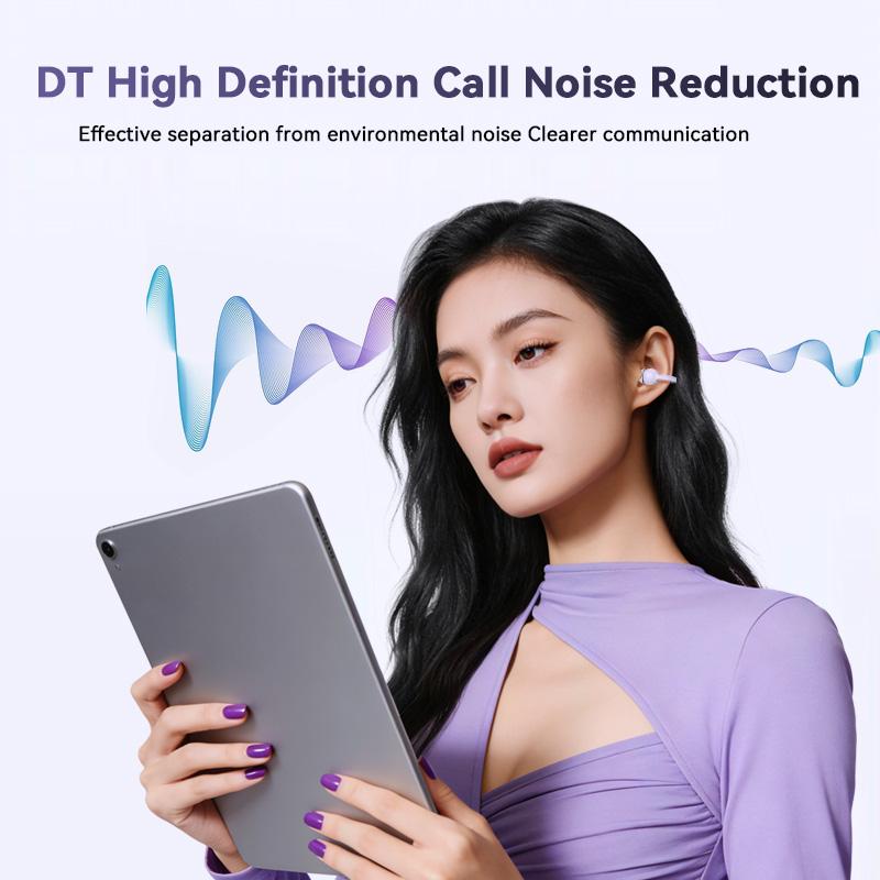 Open Ear Earbuds Clip Bluetooth 5.4 Sports Earphones Digital Display Wireless Headphones Clear Sound Quality For Android iOS  