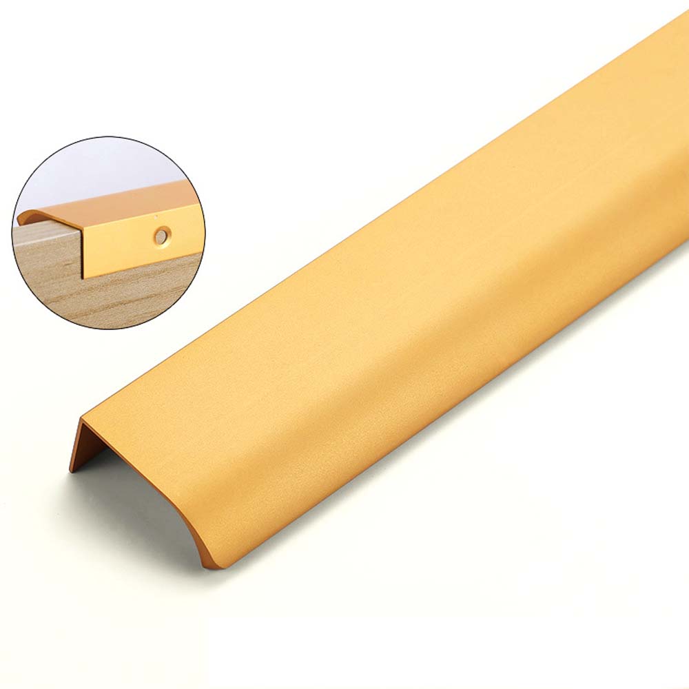 

Спальня Скрытый Кухонный Шкаф Ящик Ручка Шкафа Ручка Мебельная Ручка Домашнее Украшение 150mm золотой