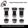 6Pcs Trimmers Router Adapter Set For Enhances Tool Efficiency And Easy Function Conversion Carpentry And Home Renovation