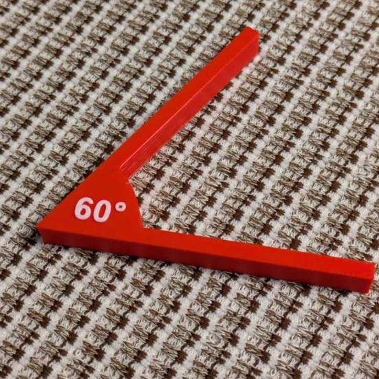 Angle Measuring Instruments Mathematics Teaching Tools Geometric Angle Display Recognition Tools for Mathematics Learning Classroom Home Use