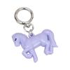 Exquisite 3D Horse Keychain Crafted from Sturdy Acrylic with Lifelike Details for Bag Decors Key Holder Lightweight Portable Gift