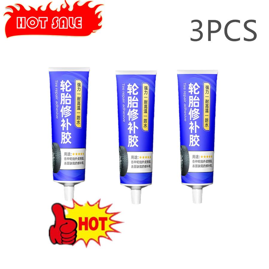 1/2/3PCS Car Tire Repair Glue Universall Motorbike Seal Tire Renovator Glue Portable Adhesive Car Tire Puncture Refurbishing Glu