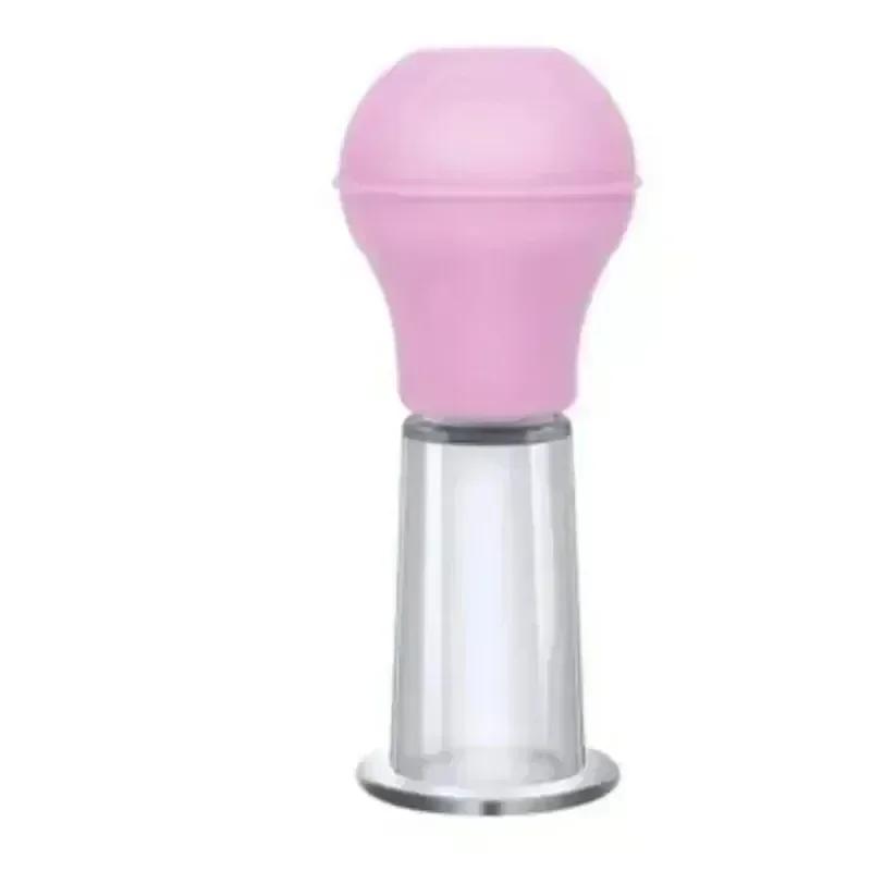 Facial Massage Cups Rubber Vacuum Cupping Skin Lifting Anti Cellulite Massager for Face Pvc Body Cups Skin Scraping Massage Jar