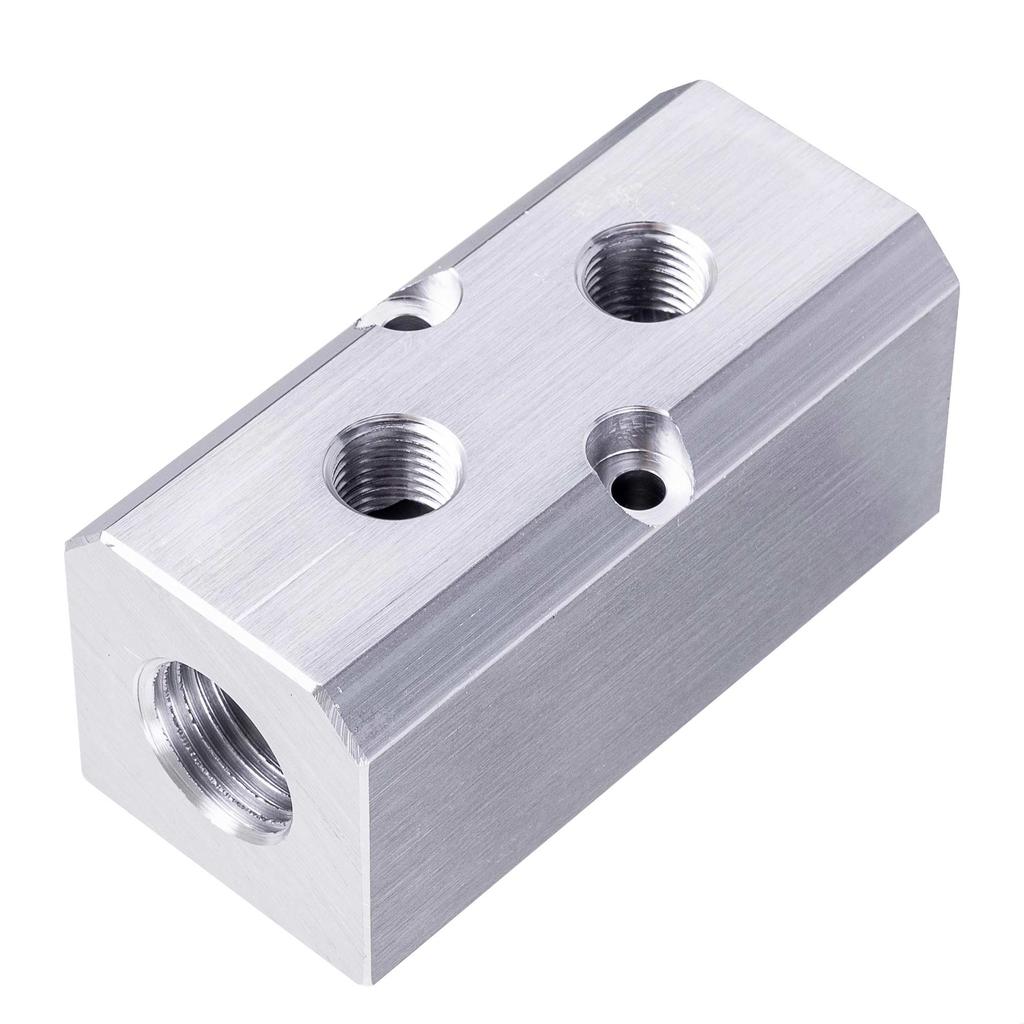 Listwa Rozdzielajaca Pneumatyka Aluminium Gwint 2X1/2 2X1/4 Cala Instalacja