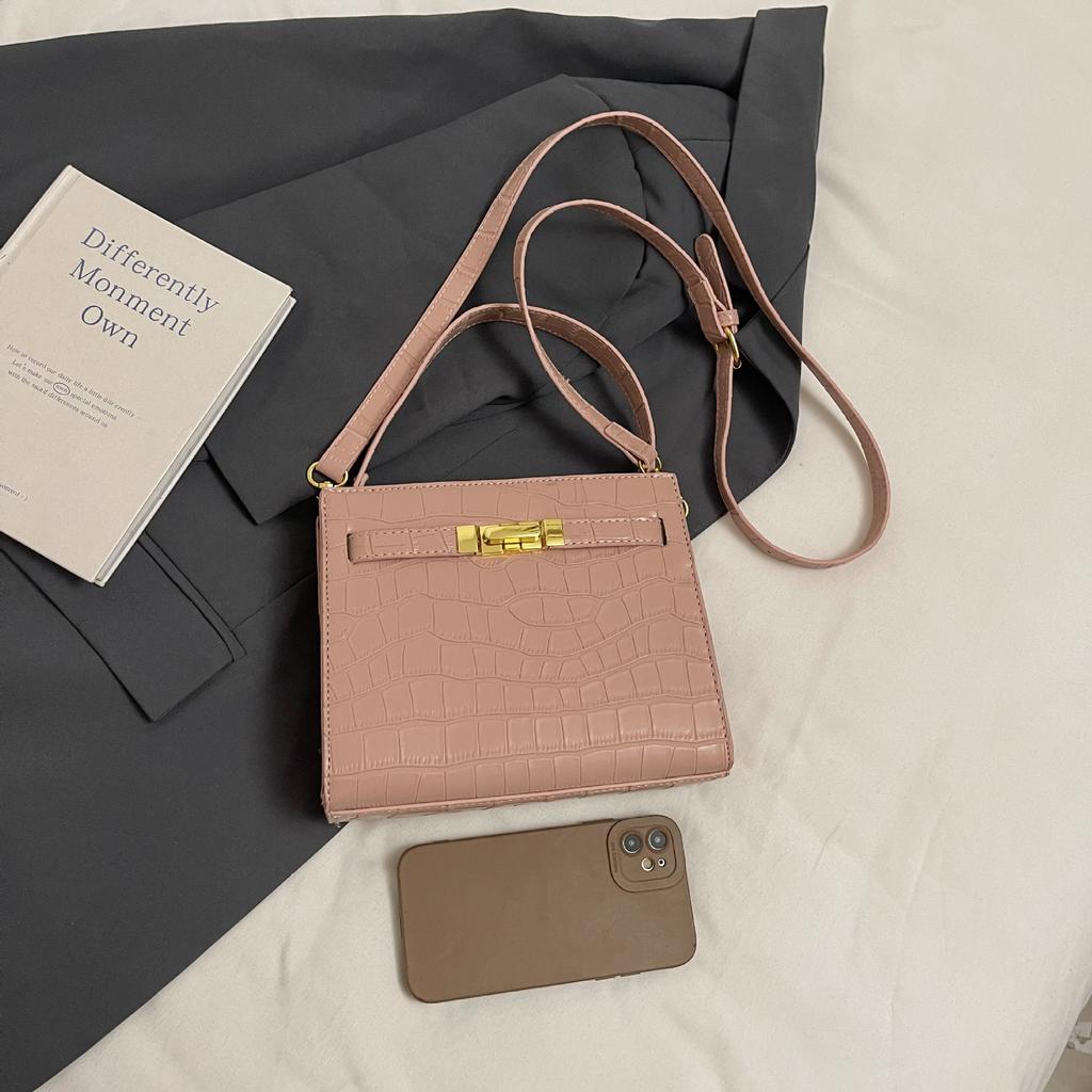 Damen neue Mode vielseitige Umhängetasche mit Steinmuster, hochwertige Damen vielseitige Messenger Bag