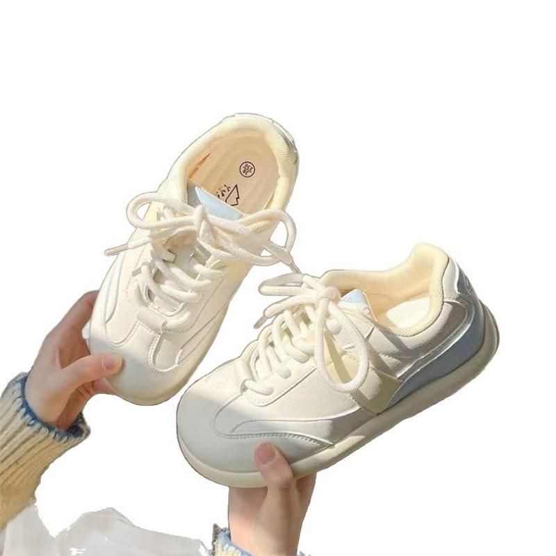 Little white shoes casual style big head shoes campus women's sports versatile new spring cute board shoes