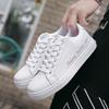 2025 New Men Sneakers Fashion Breathble Vulcanized Shoes Pu Leather Platform Shoes White Lace Up Casual Footwear Zapatos Mujer