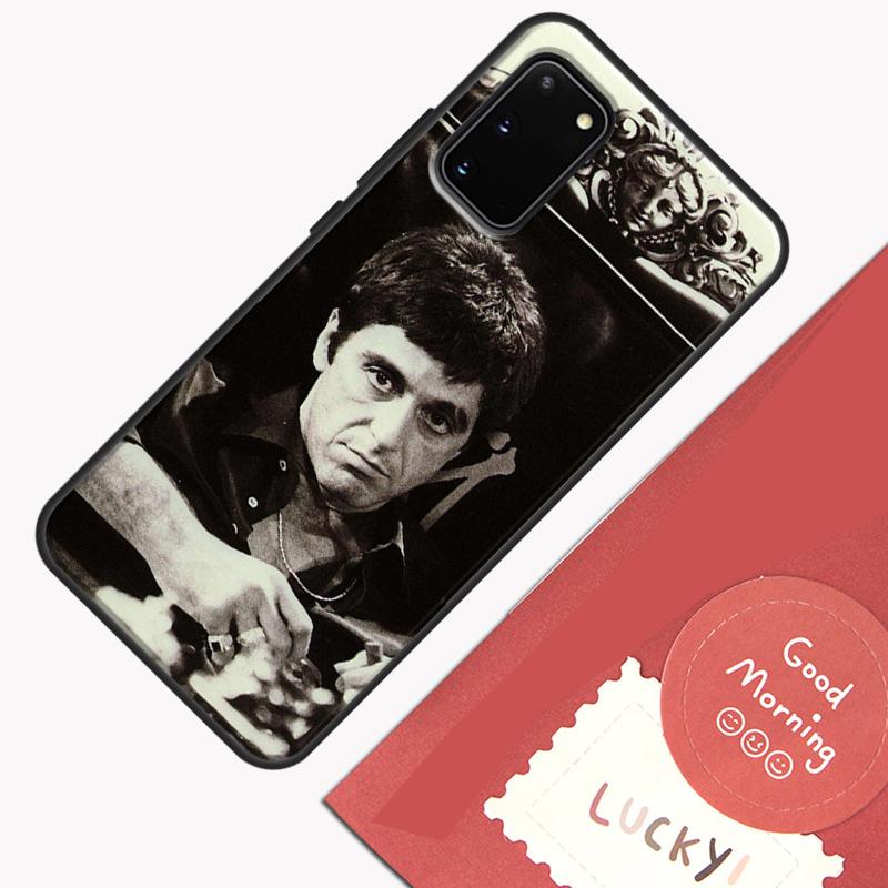 Scarface Tony Montana Film Phone Case For Samsung Galaxy S23 S26 Ultra S20 S21 S22 S24 S25 Plus S10 S25 FE Cover Shell