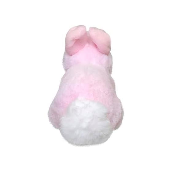 AURORA Plush Floppy Rabbit Crawling Pink