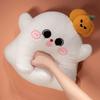 Halloween Spoofing Ghost Pumpkin Plush Toys Stuffed Animal Doll Creative Evil Throw Pillow Party Home Decoration Holiday Gift