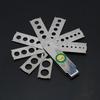 Jewellers Tools Diamond Gemstone Fan Measuring Tool Round Gem Gauge Multipurpose for Stone Jewelry Measuring Tool