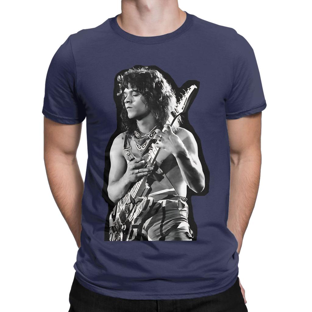 long sleeve eddie stuff eddie funny eddie Funny 100 Cotton TShirt Van Halen Tees Tops For Unisex