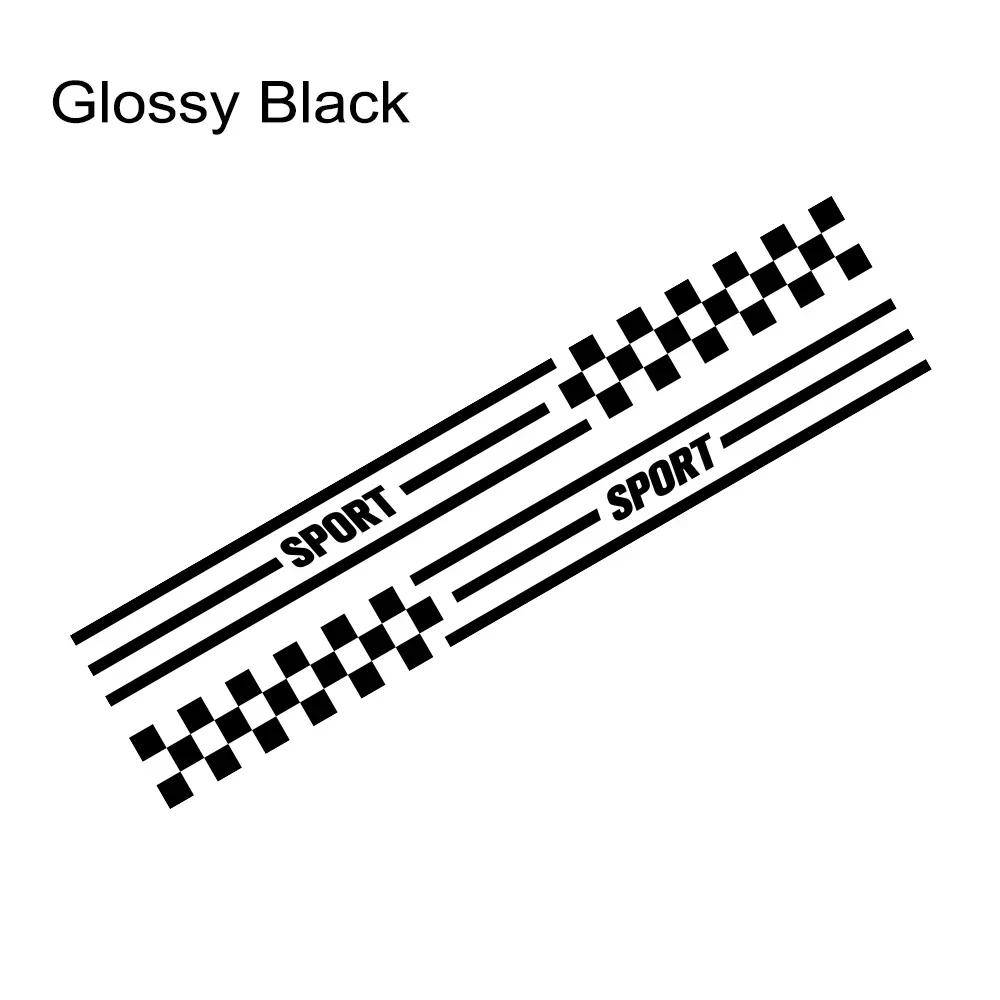 

2PCS Car Door Side Stickers Waterproof PVC Vinyl Decals For Tesla Model Y Auto Body Styling DIY Decoration Stickers Accessories