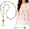 Detachable Mobile Phone Beaded Lanyard Waterproof Mobile Phone Lanyard  Office