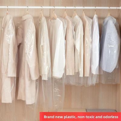 Clothing Dust-proof Cover, Transparent Coat Storage Dust-proof Bag, Plastic Dust-proof Bag, Hanging Bag for Clothes, Clothing Dust-proof Bag