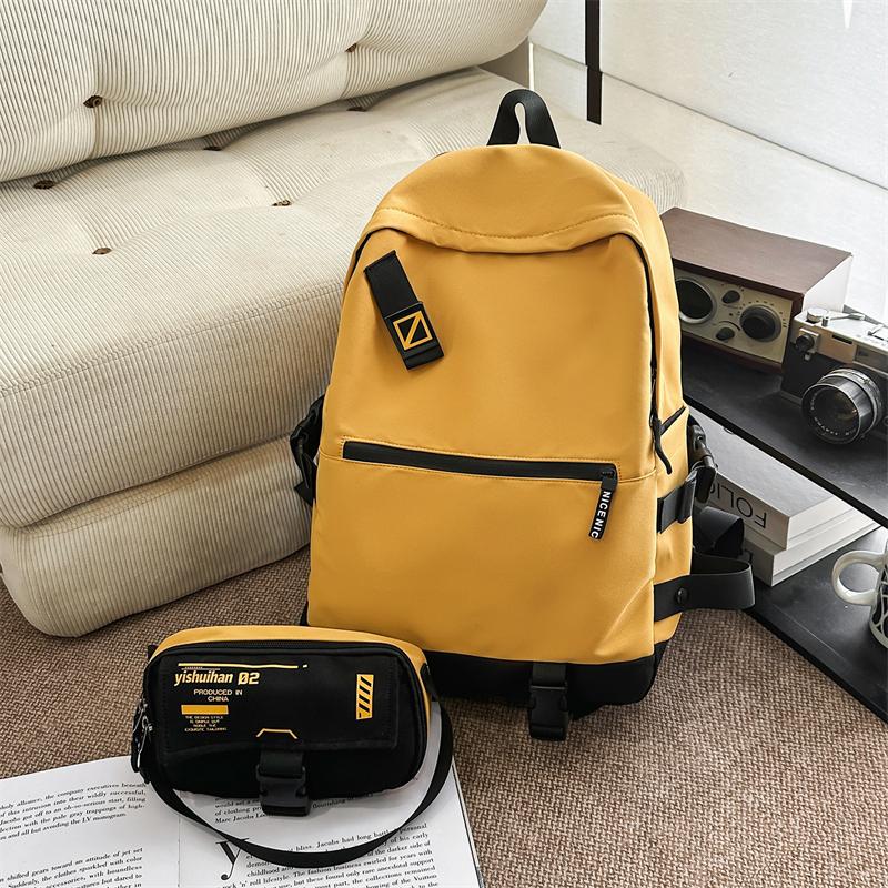 Großes Fassungsvermögen Schülerrucksack Unisex Rucksack Leichter Wasserdichter Rucksack