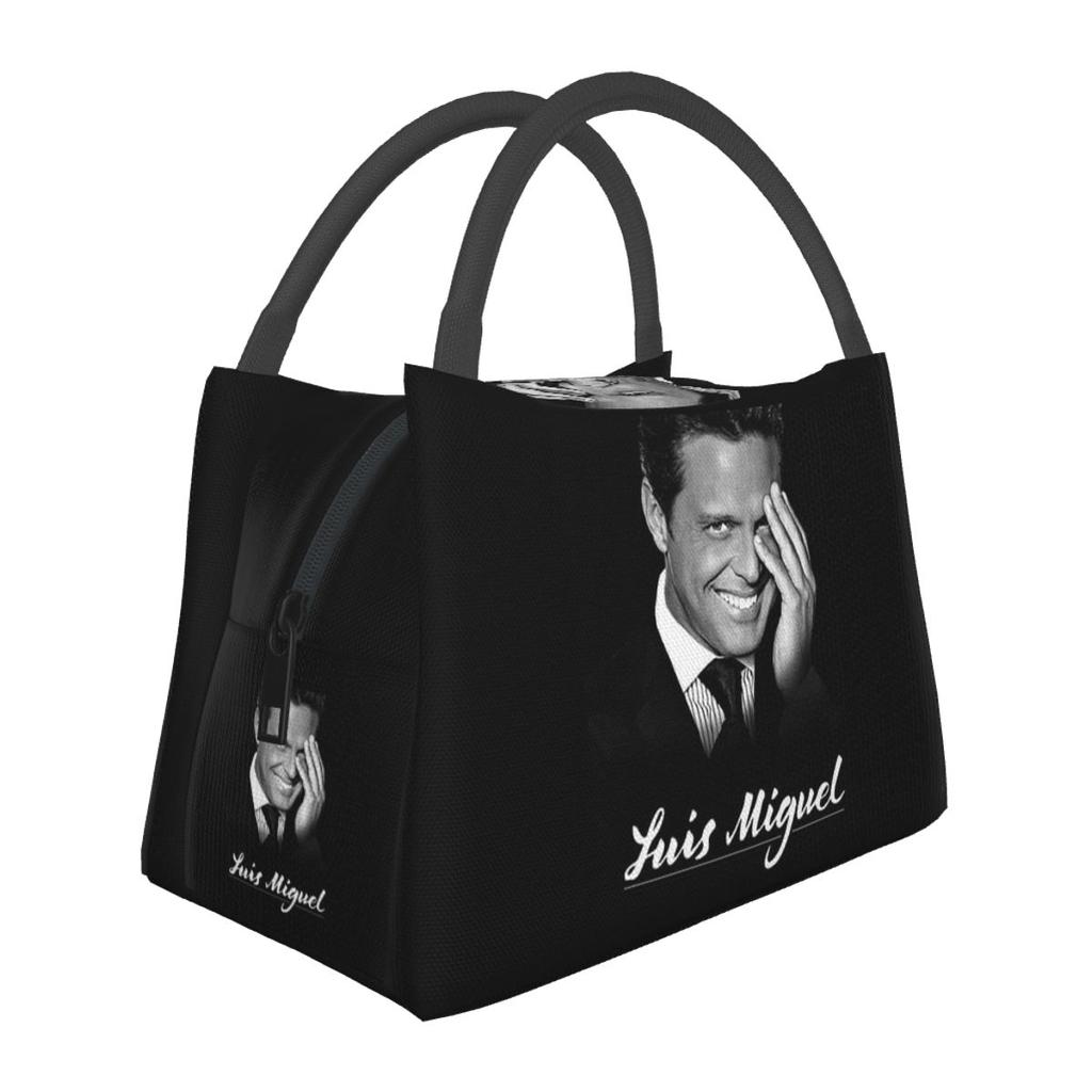 El Sol De Mexico Luis Miguel Insulated Lunch Bag for Women Picnic Storage Food Boxes Container Cooler Thermal Lunch Box Tote