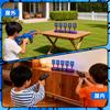 CYFIE Electronic Target Shooting Game with Auto-Rise, Target Aiming, Auto-Scoring, Shooting Practice, Sound Effects, 4 Game Modes, Extra Targets,