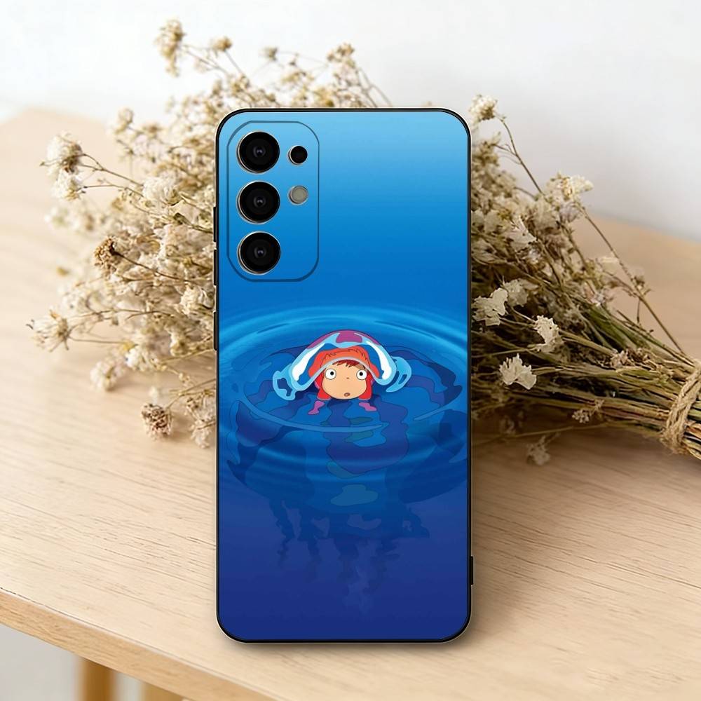 Ponyo Sosuke Ocean  Phone Case For Samsung S25,S24,S21,S22,S23,S30,Ultra,S20,Plus,Fe,Lite,Note,10,Black Cover