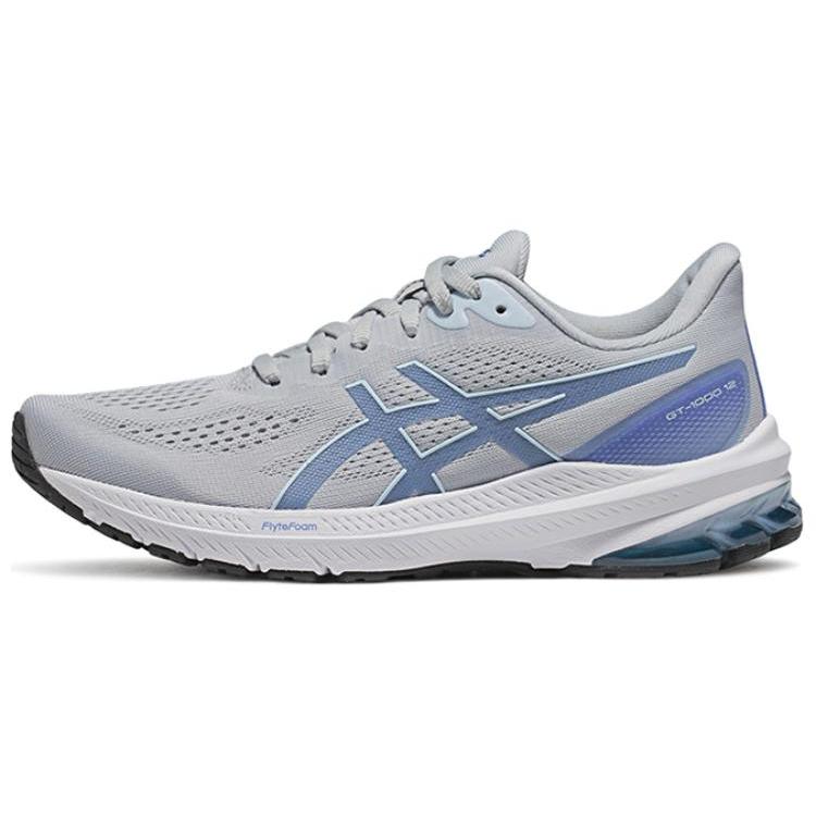 New Asics GT 1000 12 Piedmont Grey Light Blue Women's 1012B450-021