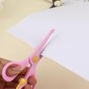 Lidemei Stainless Steel Children's Safety Scissors - Macaron Color for Students and Art Projects