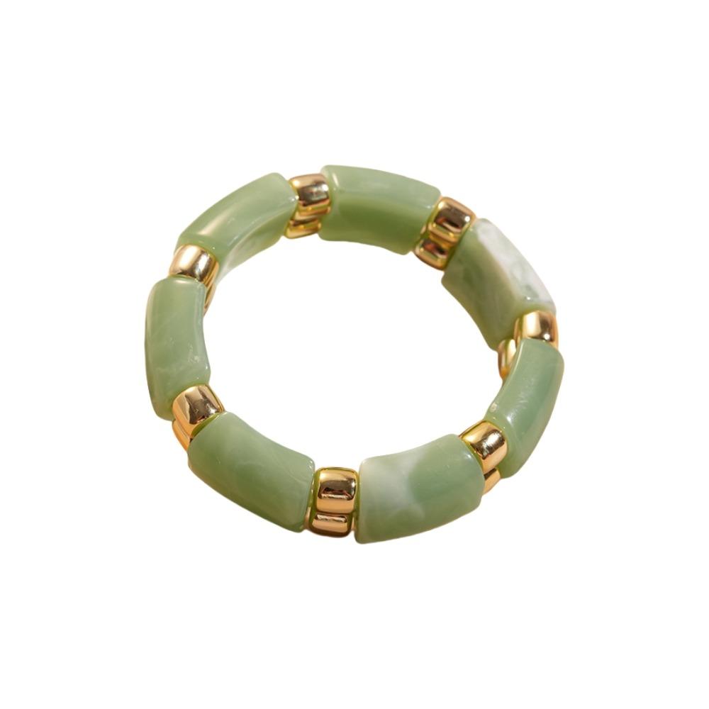 Wide Acrylic Bangle Geometric Retro Hand Ring Temperament Exaggerated Bracelet  Gift