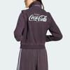 Adidas Originals X Coca-Cola Classic Vintage Funnel Neck Denim Jacket Women jackets KY7693