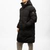 Men's Mid-length Alpine Down Jacket with Hood Solid Color DEELUXE 74