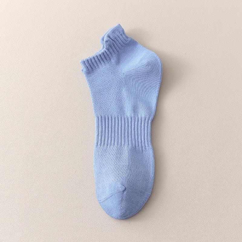 Men's Summer Thin All-purpose Cotton Mesh Breathable Sweat Absorption Deodorant Antibacterial Sports Socks
