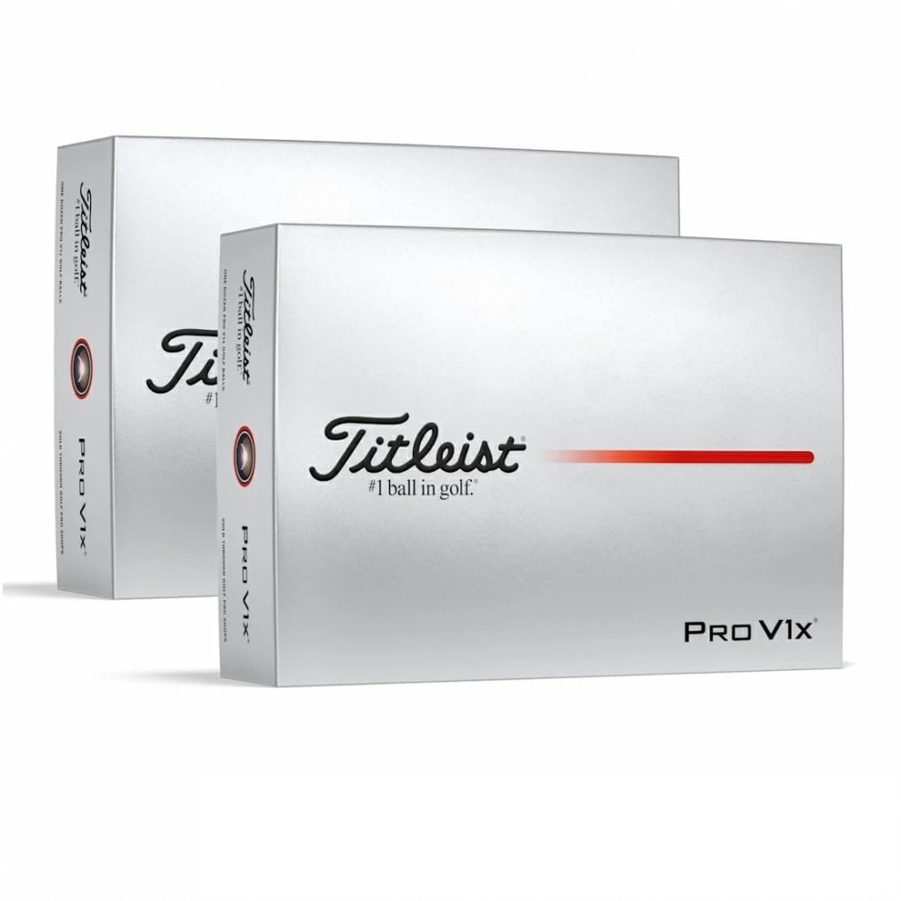 Titleist PRO V1x 2025 Low Number White (2 dozen set, 24 balls)