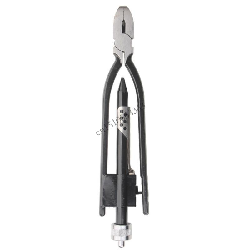 

090E Professional 9 Inch Twisting Pliers Precisions Jaw Plier Heavy Duty Tool for Motorcycle Repair Man & Line Management Tasks