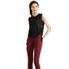 Quick-Dry Sleeveless Active Tank with Drawstring Sides