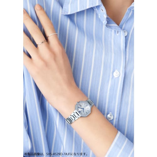 Casio Sheen Solar Watch SHS-4529D-7AJF Women's Silver