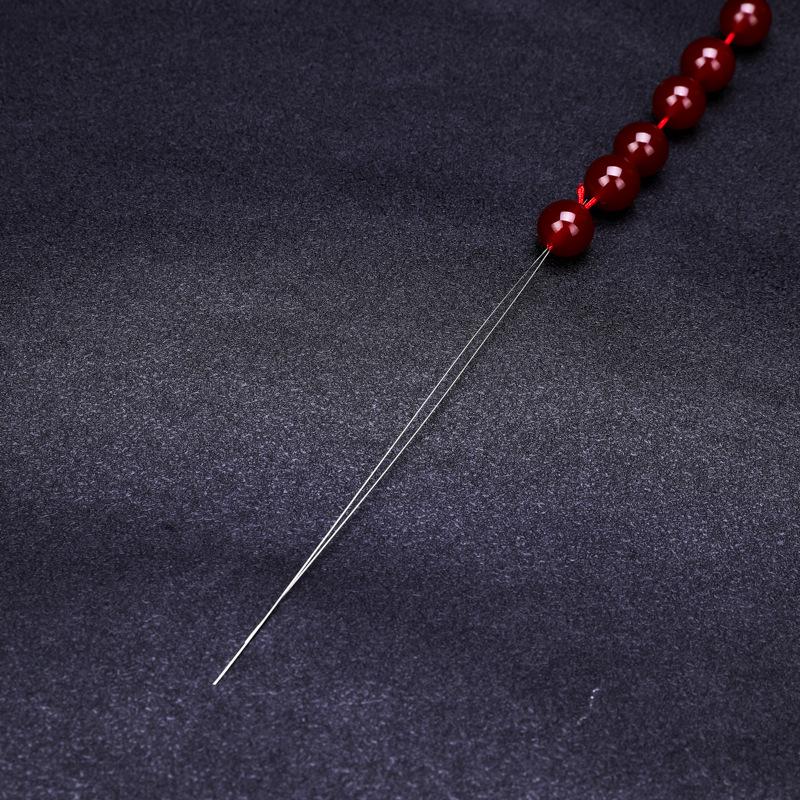 DIY Handgefertigte Feine Twist Perlennadel zum Auffädeln loser Perlen bei der Schmuckherstellung