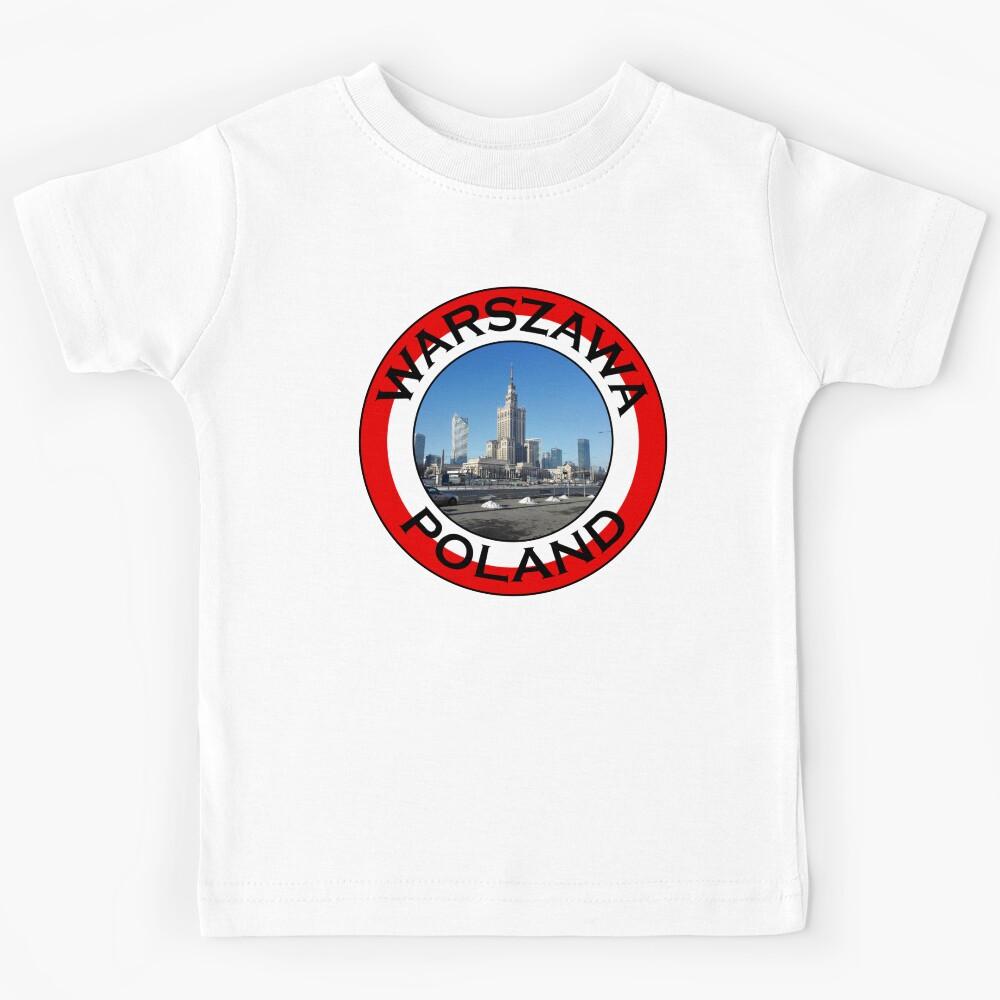 Warsaw city in Poland Kids T-Shirt 100