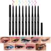 9 Colors of Colorful Eyeliner Pencils, Long-lasting, Waterproof and Non-smudged, Suitable for All Scenes and Can Be Used By All People