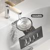 Wall Mounted Soap Box Suction Cup Soap Container Tray Soap Dish  Bathroom Kitchen Sink Organizer