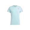 Own The Run Color Block Logo Round Neck Short Sleeve T-Shirt Men Tops Light-Green IM2534